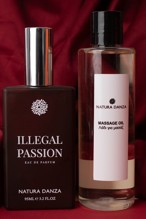 Σετ Ξυλώδες ILLEGAL PASSION Άρωμα και Λάδι Σώματος
