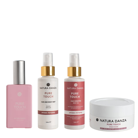 Άρωμα Πούδρας, PURE TOUCH - Άρωμα, Hair &Body Mist, Scrub, Λάδι Σώματος