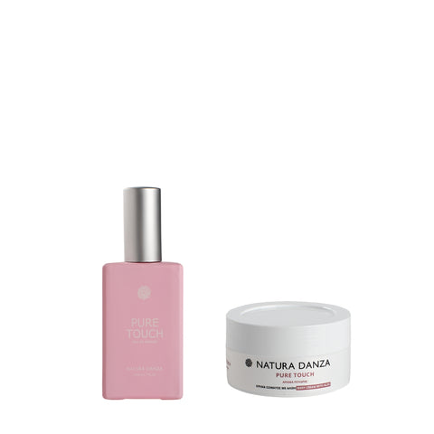Σετ με άρωμα Πούδρας Pure Touch: Άρωμα και Κρέμα Σώματος 75ml